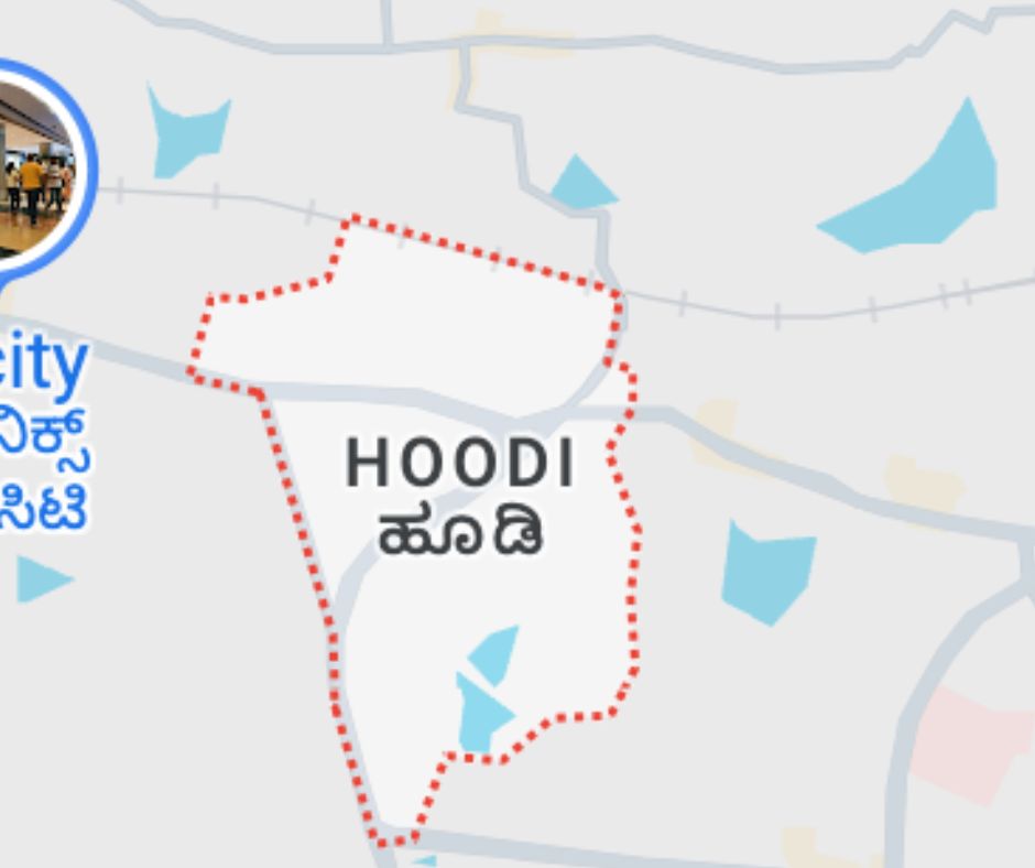 Hoodi Location Map