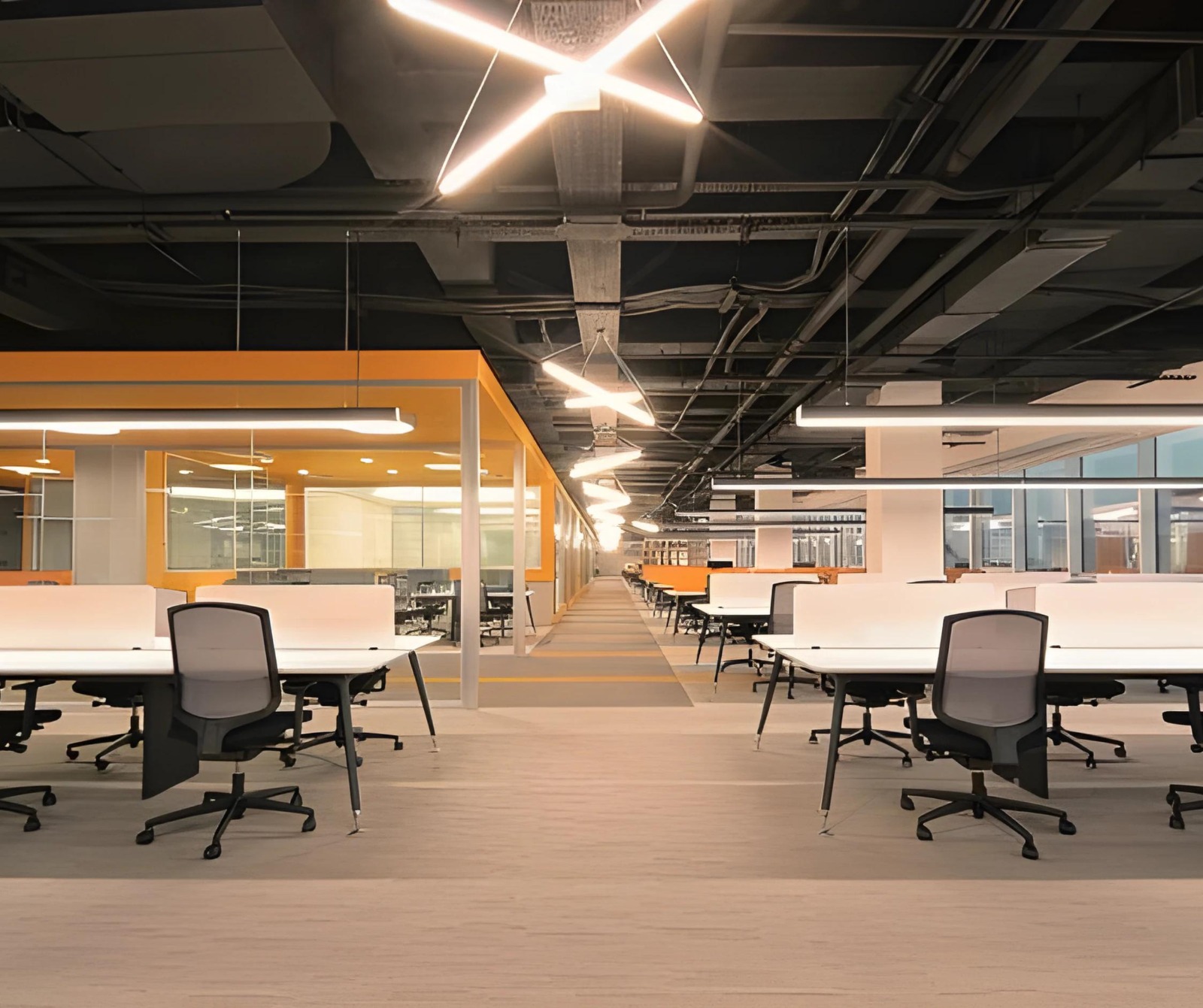 Managed office spaces