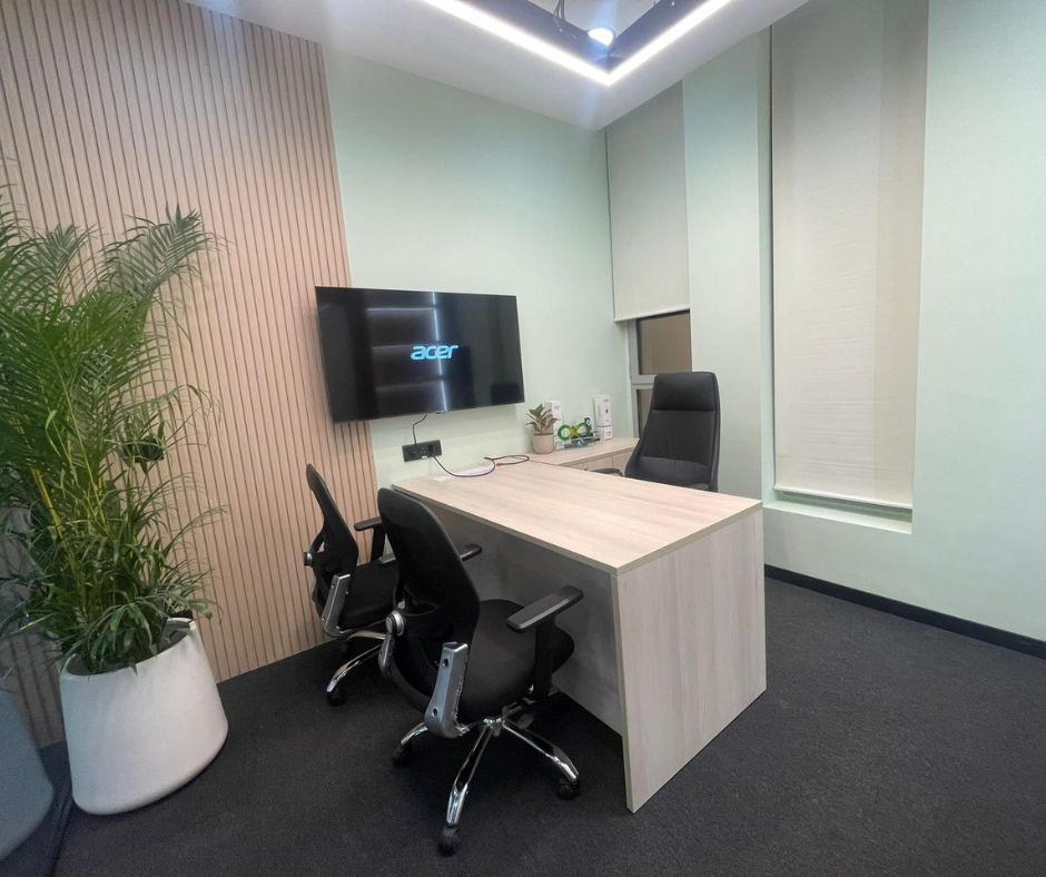 Modern office space in Mumbai with premium amenities and flexible work solutions.