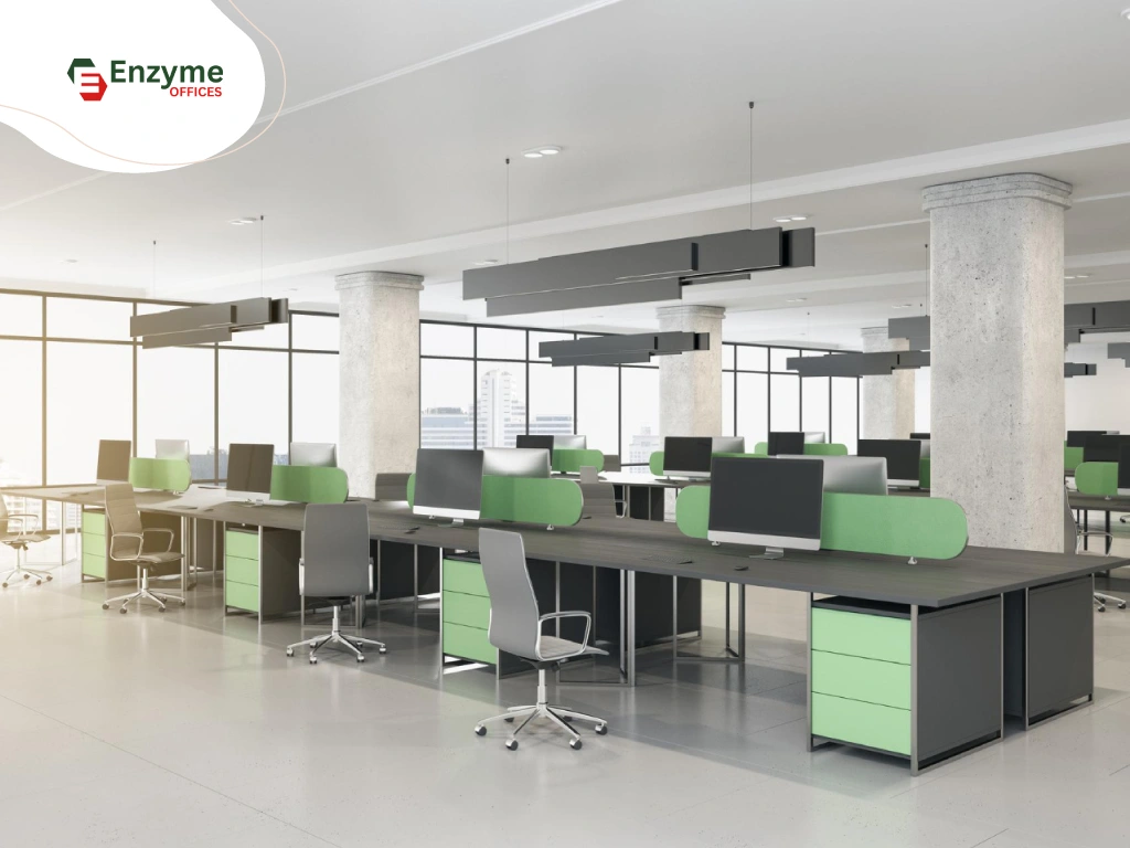 Ready-to-move furnished office space in Hebbal, Bangalore