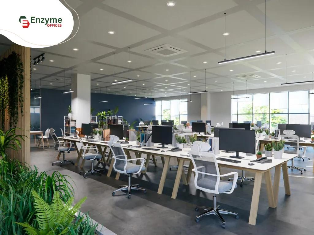 A fully-equipped Enyyme Office space in Whitefield with essential amenities
