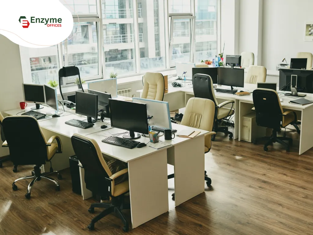 Banner Image showing a premium office space in HSR Layout