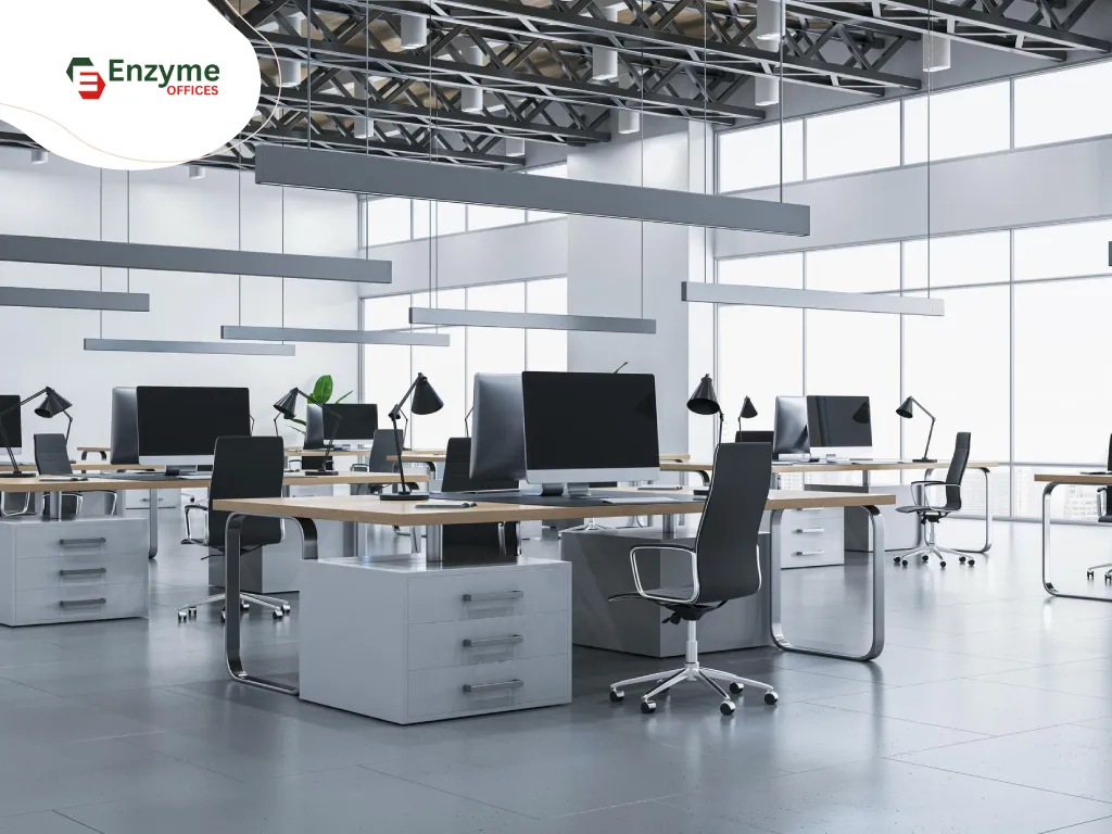 Banner Image showing an Enzyme office space in the HSR layout