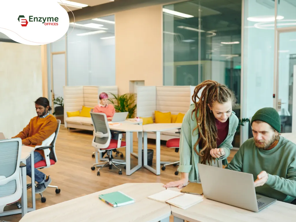 Banner image showing an office space for large corporates