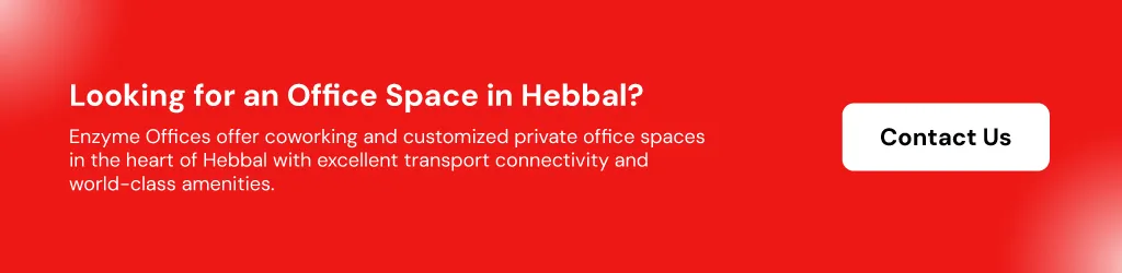 looking for an office space in hebbal-enzyme offices