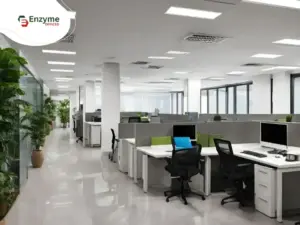 Enzyme Offices’ fully-equipped workspace in the HSR Layout