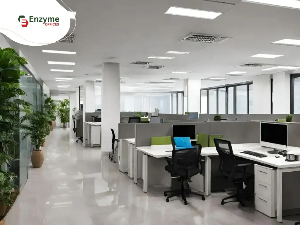 Enzyme Offices’ fully-equipped workspace in the HSR Layout