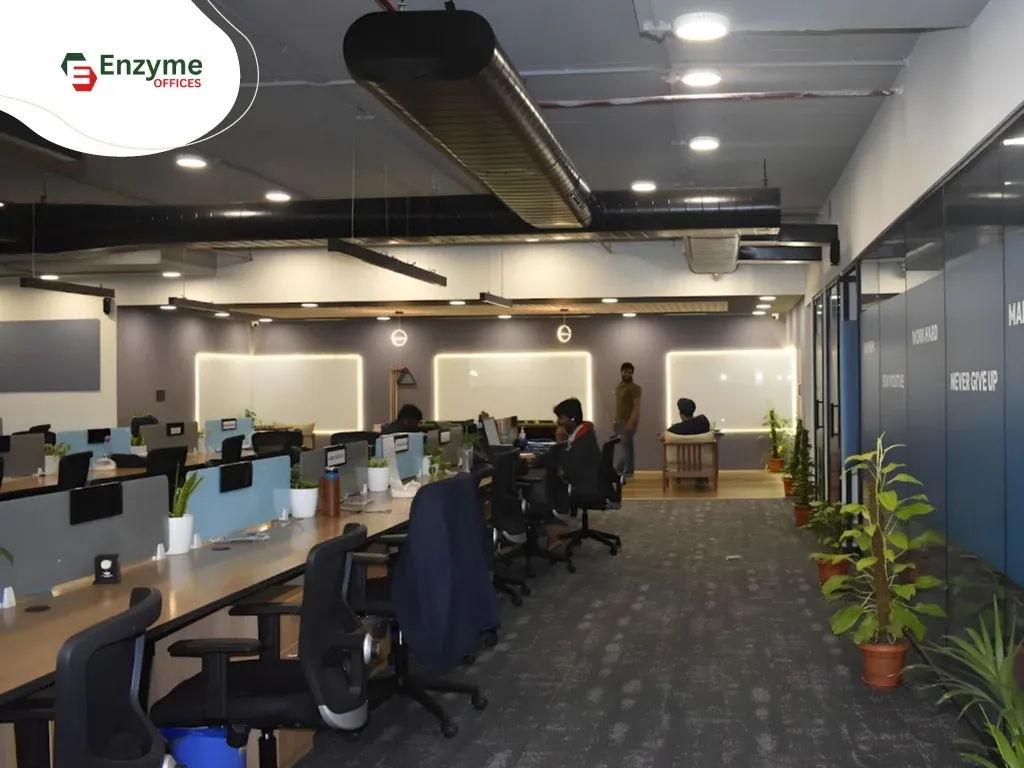 Enzyme Offices’ modern coworking spaces in HSR Layout.