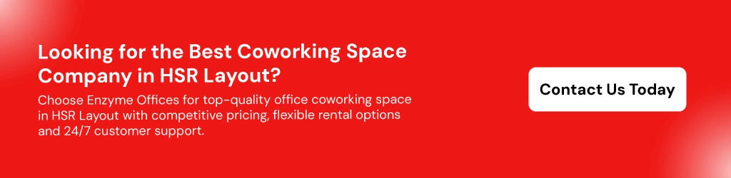 looking for the best coworking space conpany in hsr layout