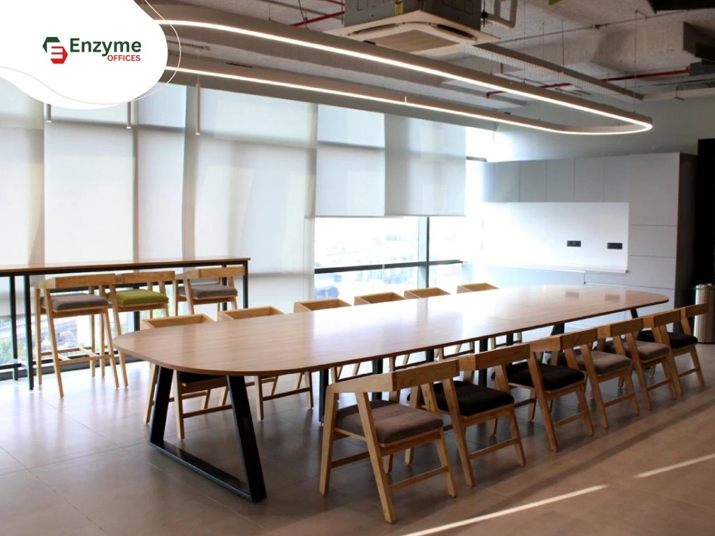 A fully-equipped modern Enzyme Office in the HSR Layout