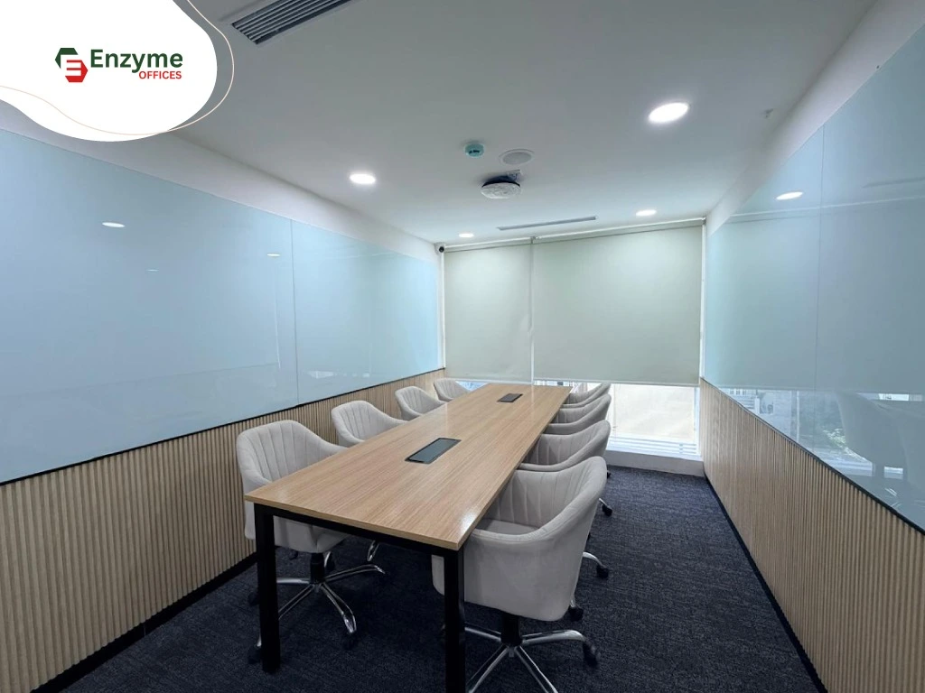 A plug-and-play Office space in Hebbal by Enzyme Offices
