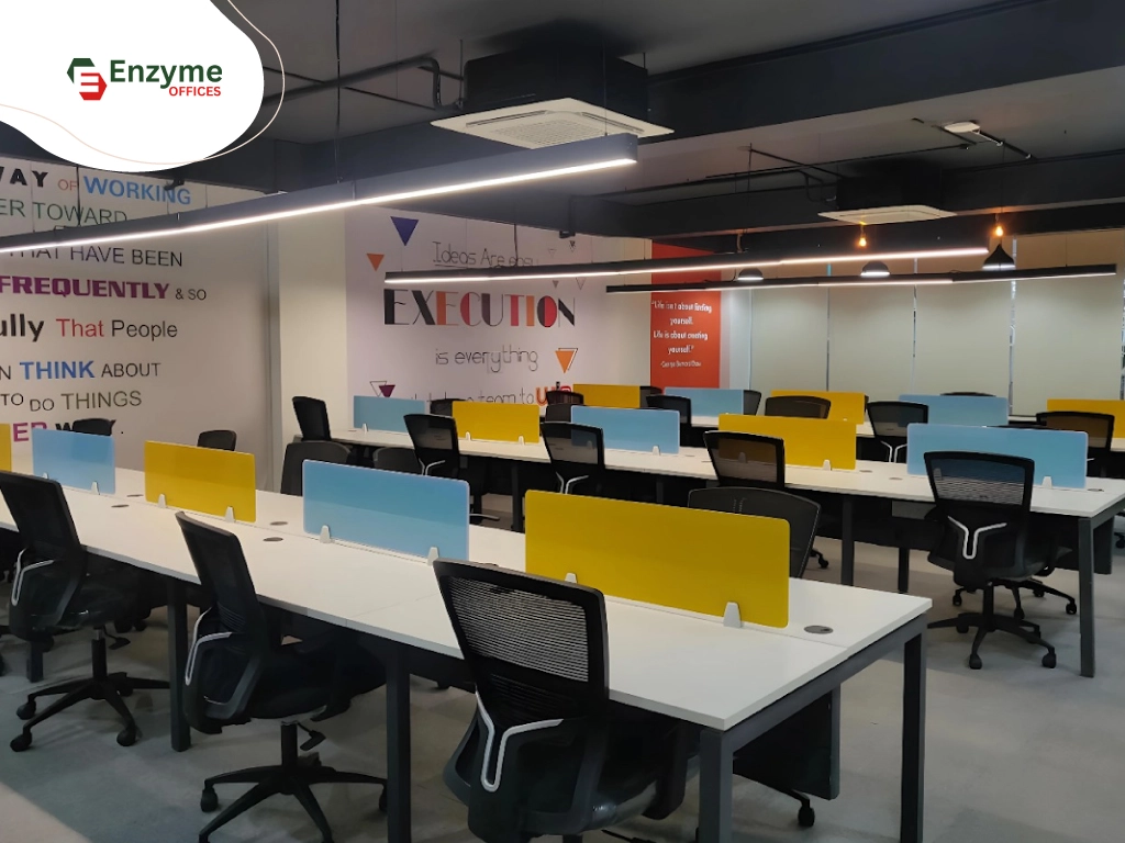 A flexible coworking space in HSR Layout by Enzyme Offices