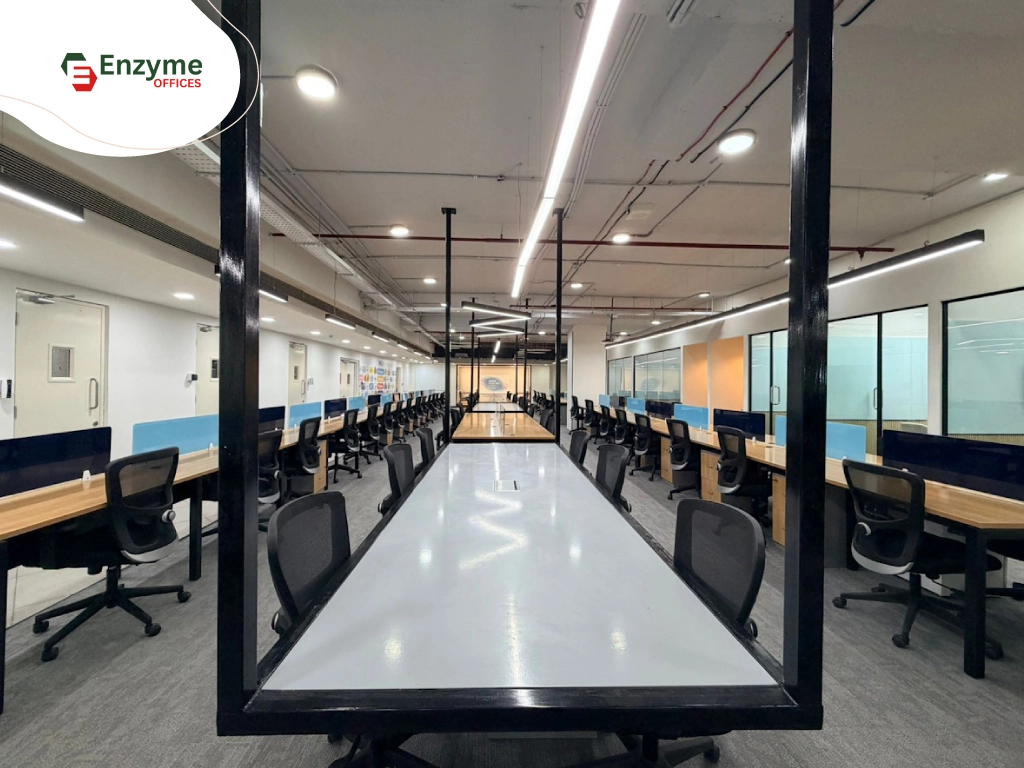 A top-class office space rental in Hebbal by Enzyme Offices