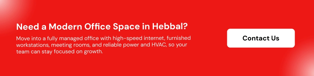 need a modern office space in hebbal?