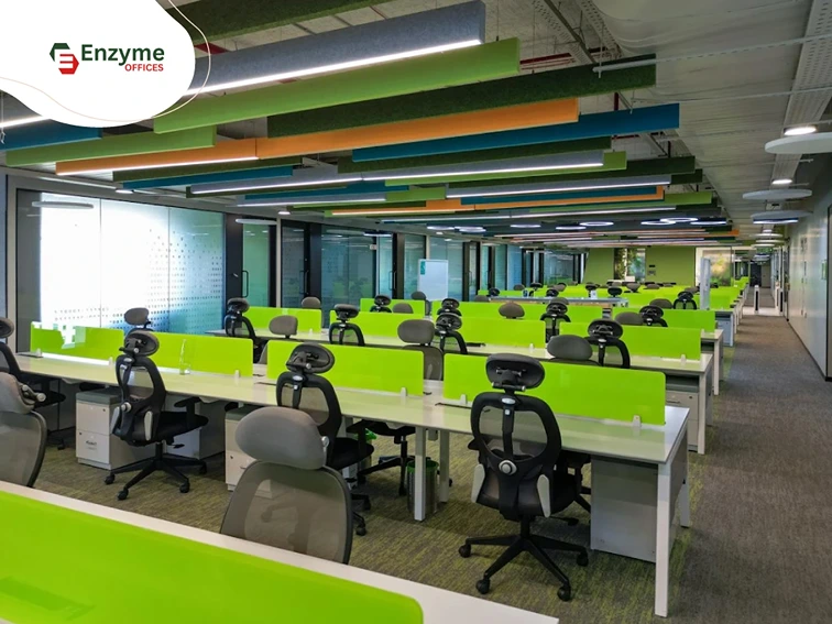A premium move-in-ready managed office space on rent in HSR Layout by Enzyme Offices