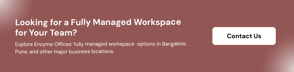 cta banner of affordable managed workspace in  Pune