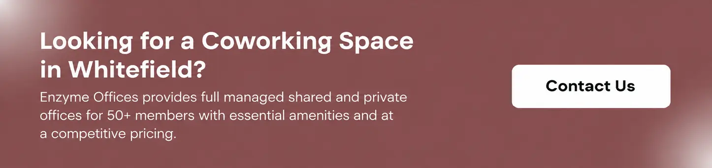 Cta of coworking space in workfield