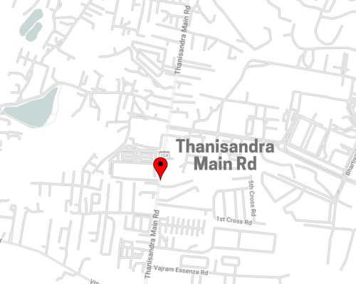 Thanisandra Location